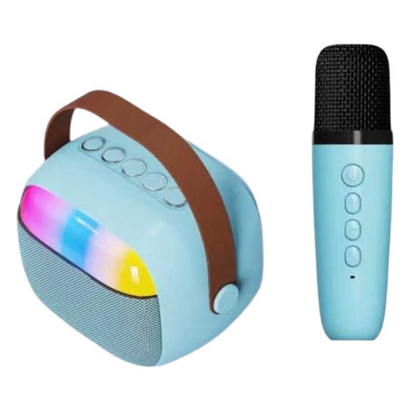 K30 Bluetooth audio al aire libre portátil mini micrófono inalámbrico karaoke micrófono de audio traje transfronterizo al por mayor