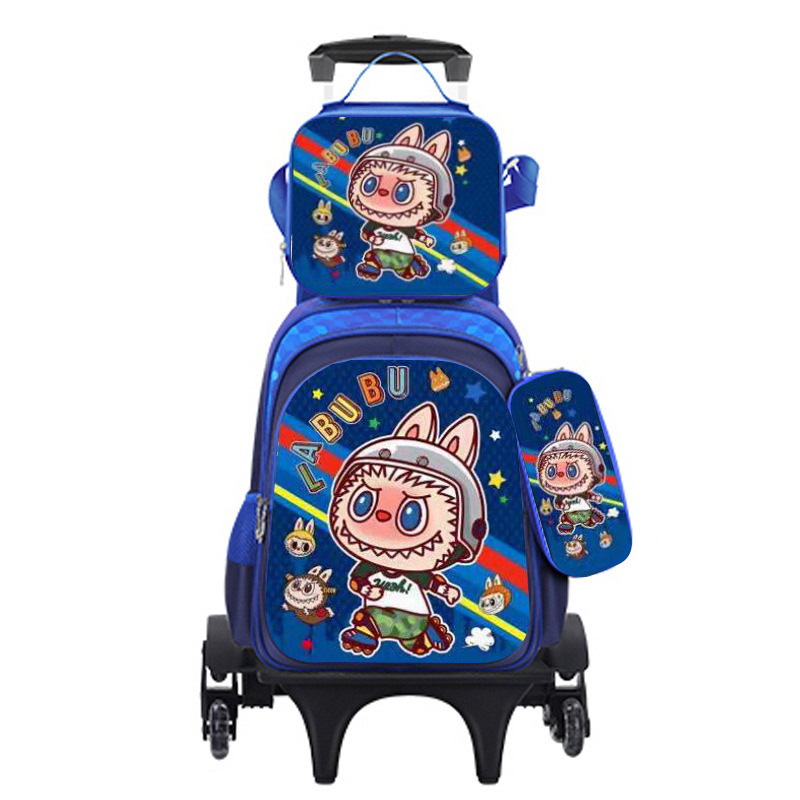 Fábrica directa transfronteriza nueva serie de montaña y mar de dibujos animados de tres piezas paquete de bolsas de 2 / 6 rodadas