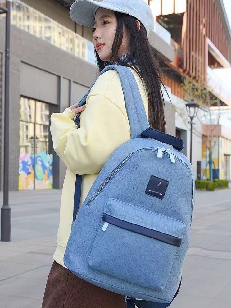 Mochila de ajedrez transfronteriza, mochila deportiva para hombres y mujeres, moda universal, mochila de estudiantes de secundaria secundaria