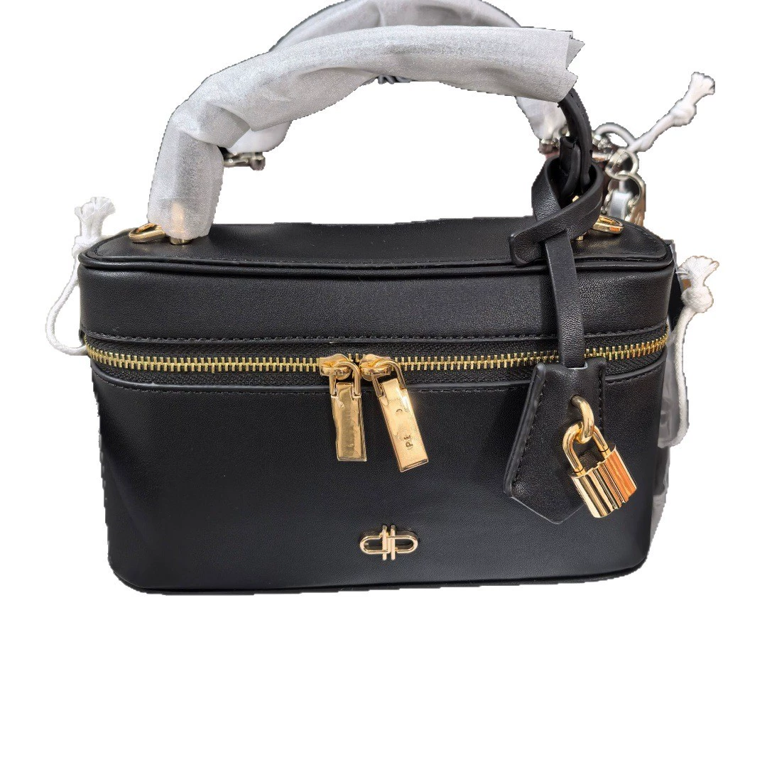 (Cross-border trading), fashionable shoulder bag, box, one-shoulder bag with zipper