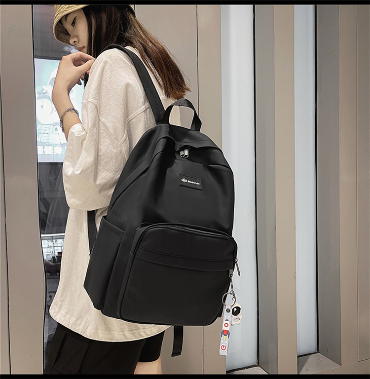 Schoolbag Korean Version Of The Large-capacity Travel Simple Backpack New Fashion Student Backpack display picture 41