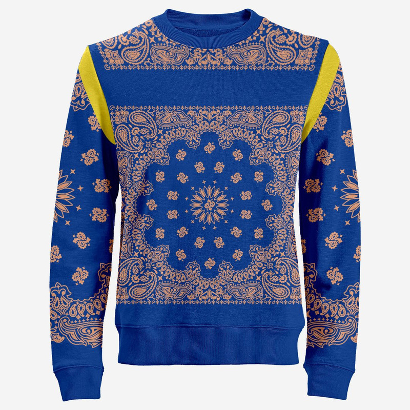 Cross-border European and American men and women Christmas Unicorn 3D printing long sleeve sweater Christmas creative couple round neck coat