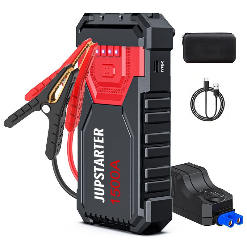小汽车12V应急启动电源 大容量车载备应急电瓶打火搭汽车搭电宝