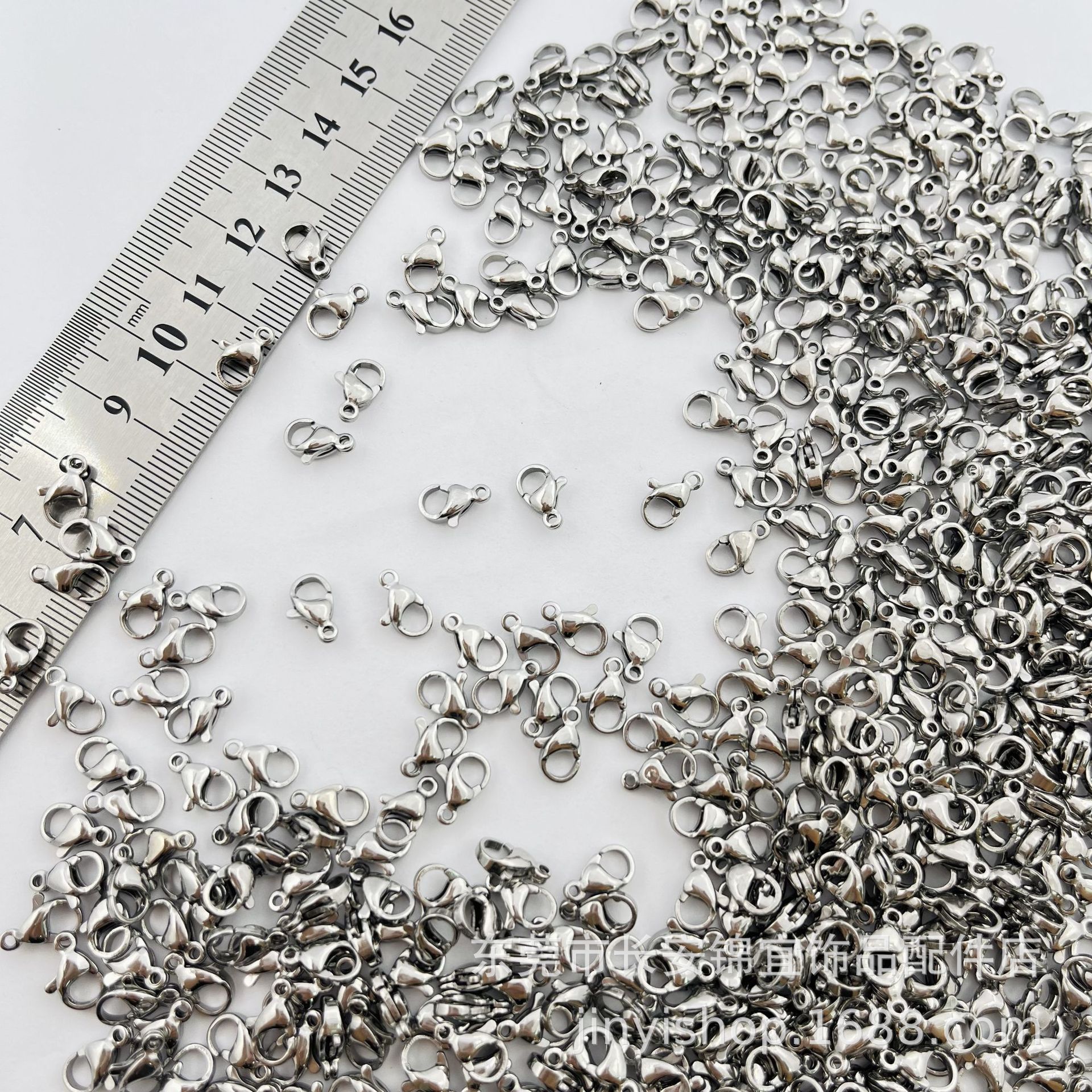 厂家批发不锈钢龙虾扣 手链项链连接扣 DIY饰品配件