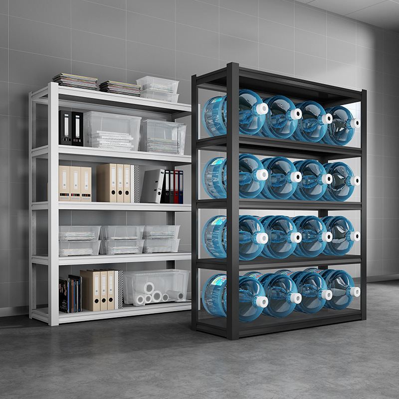 Estante simple para el hogar, instalación de tipo hebilla, piso de acero, almacenamiento multicapa, estante de cocina, estante de almacenamiento y acabado