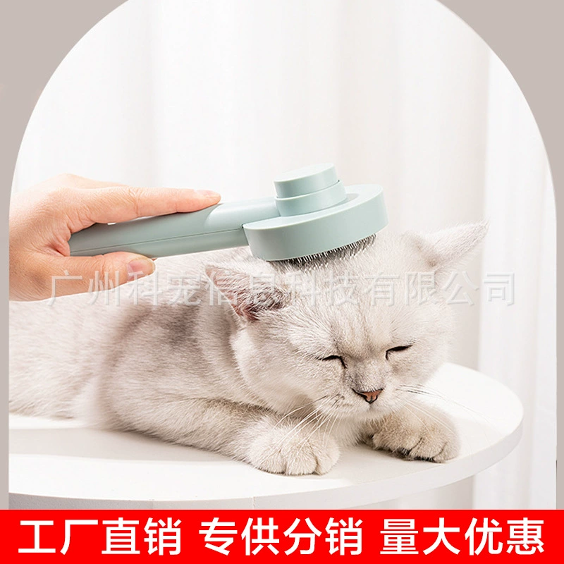 Расческа для кошек Расческа для волос Специальная собака Плавающий волос Артефакт Кошка Щетка для чистки льняных волос Расческа для длинных кошачьих игл Товары для домашних животных