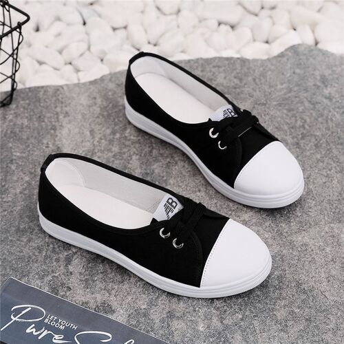 Women's Canvas Shoes, Breathable and Versatile, Suitable for Students, Nurses, and Mothers - 2025 Spring and Summer Old Beijing Style