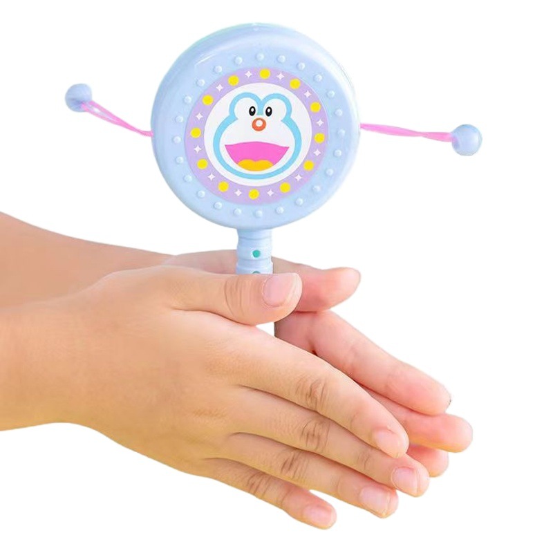 Creative Baby Cartoon Rattle 0-3 Years Old Baby Early Education Hand Rattle Whistle Drum Kidsren's Toys Wholesale