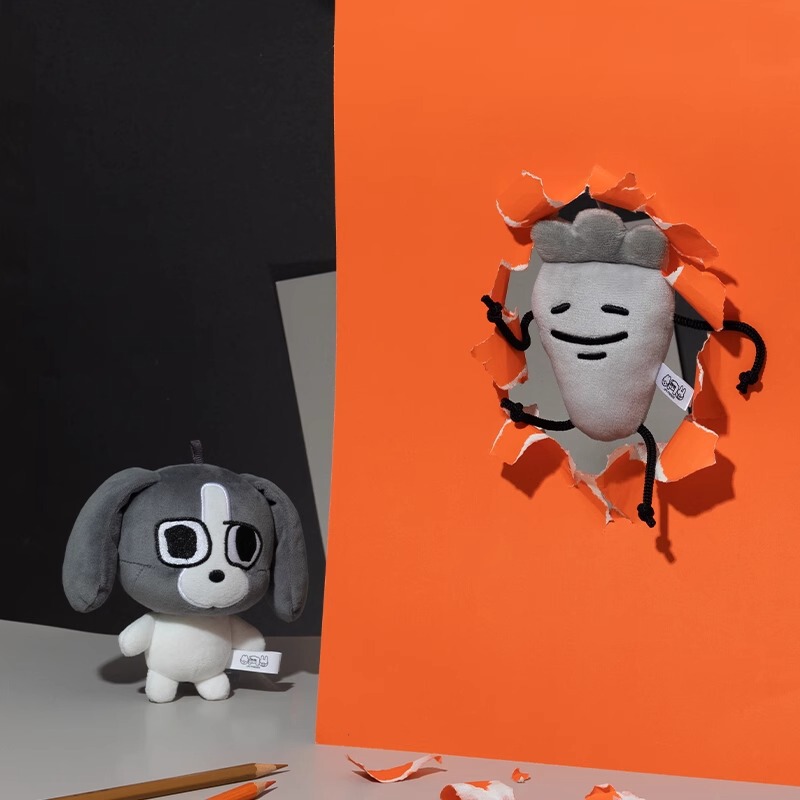 本物のサイアムリップオリジナルグレー月曜日ぬいぐるみペンダントマルチビル田中労働者学生バックパックペンダント|undefined