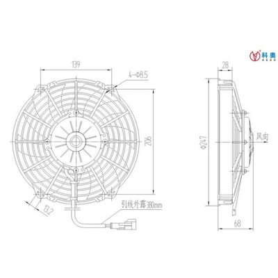 Fan Car Condenser Fan