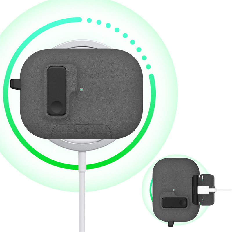 适用airpods pro3保护套弹盖锁扣支架二代4代pro2苹果蓝牙耳机壳|undefined