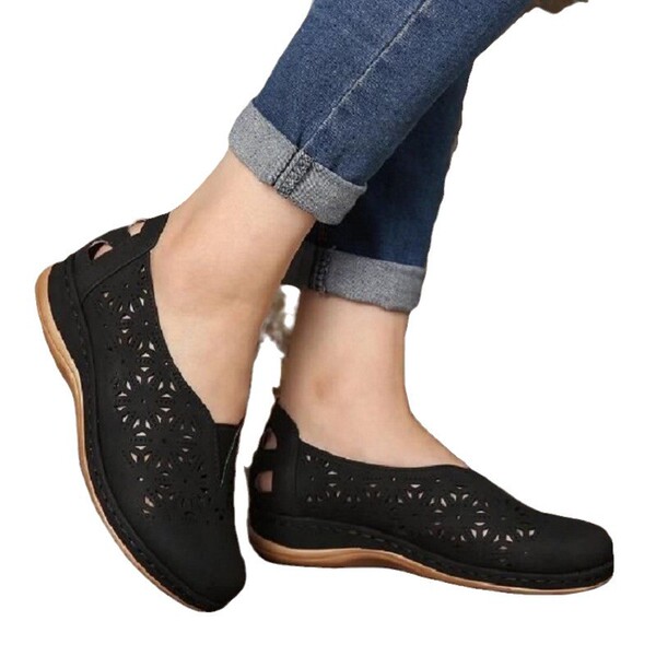 fashionable non-slip sandals platform wedge heel