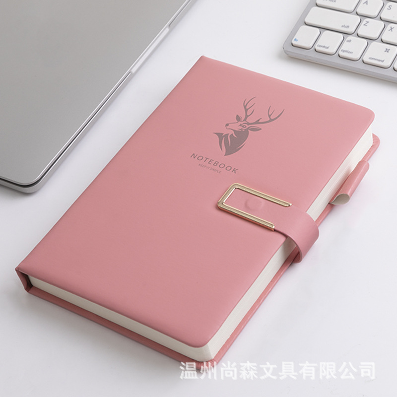 Cuaderno grueso, sentido avanzado, reunión de oficina A5, registro de trabajo, cuaderno de negocios, bloc de notas, caja de regalo