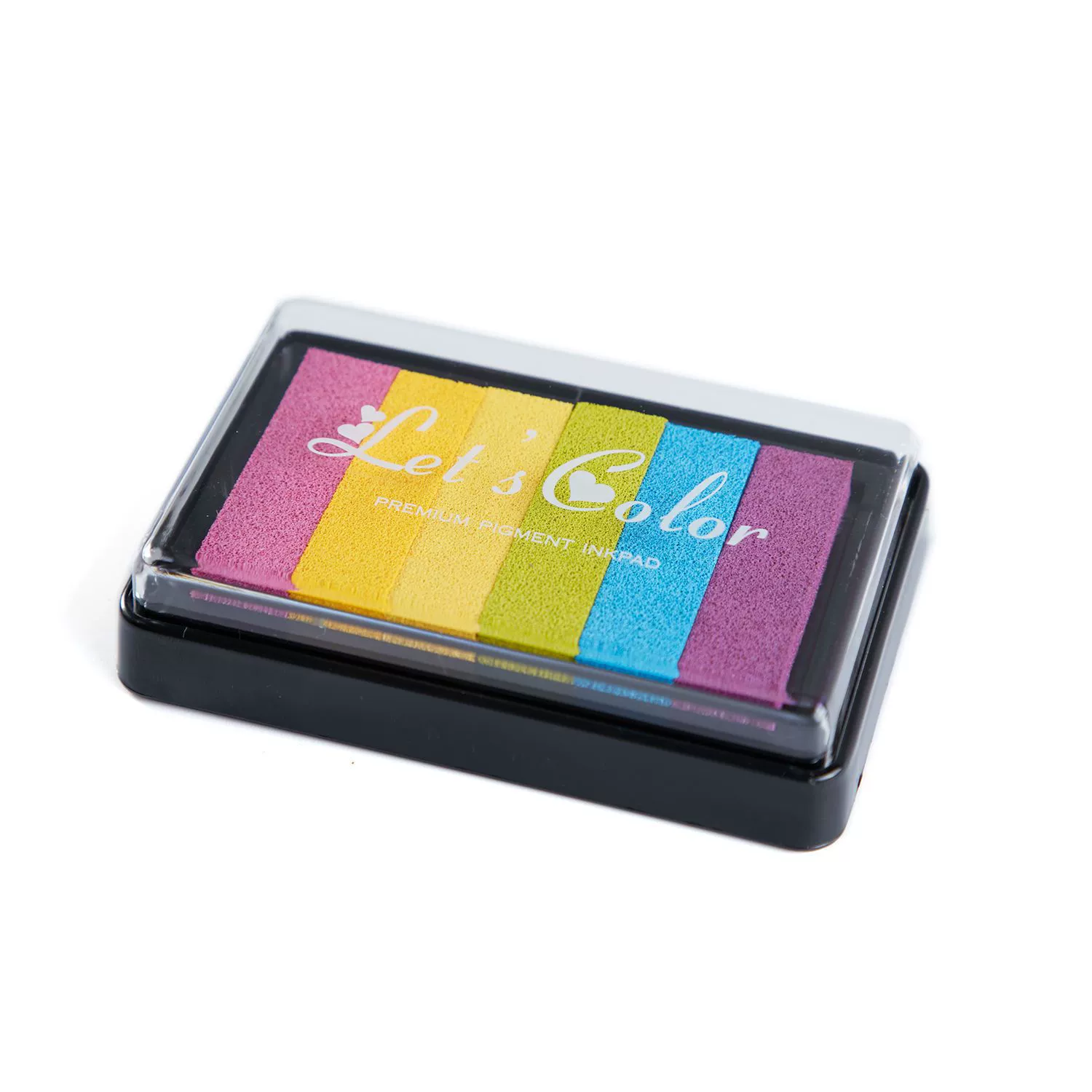 Seal, rainbow eraser, ink pad handmade, gradient, DIY, color