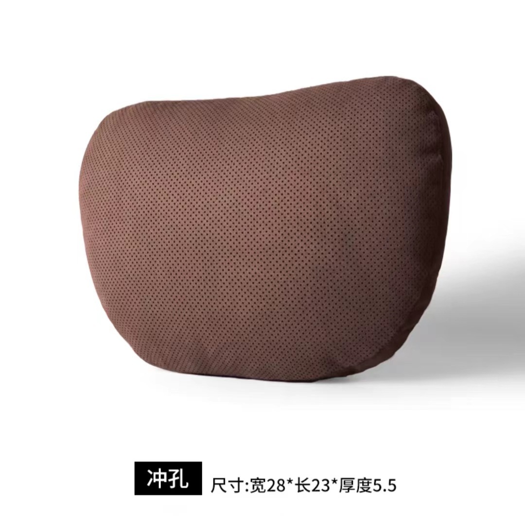 스웨이드 펀치 [브라운 머리받침] 1팩