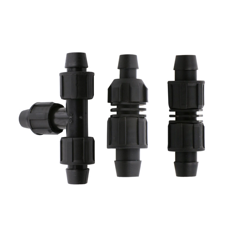 Conector de Tres Vías con Bloqueo para Cinta de Goteo image 5