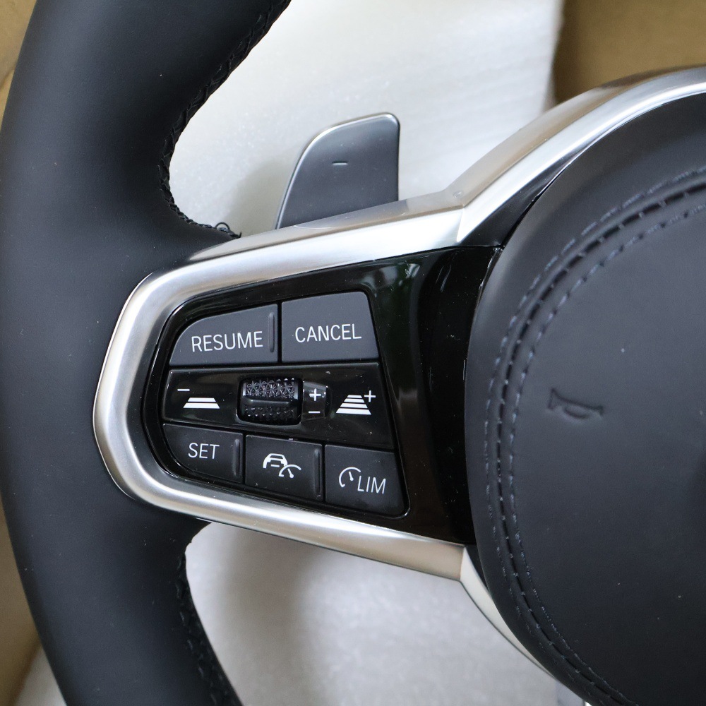 High-end silver frame upgrade suitable for F/G chassis CS Sport BMW full range steering wheel assembly, complete modification set