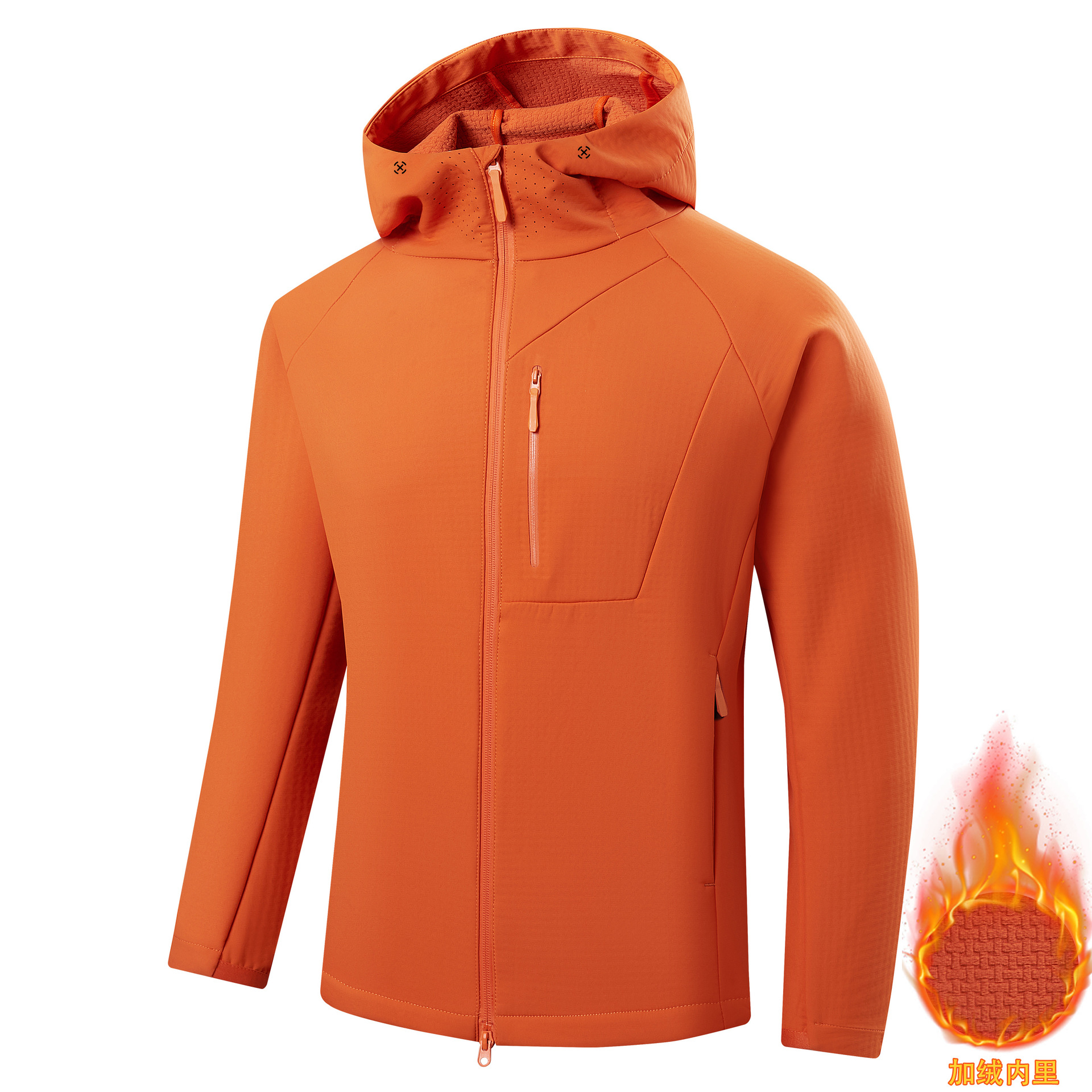 2026 New High-Performance Windproof and Warm Softshell Jacket, Casual Hooded Jacket for Men and Women, Outdoor Windproof and Waterproof Coat