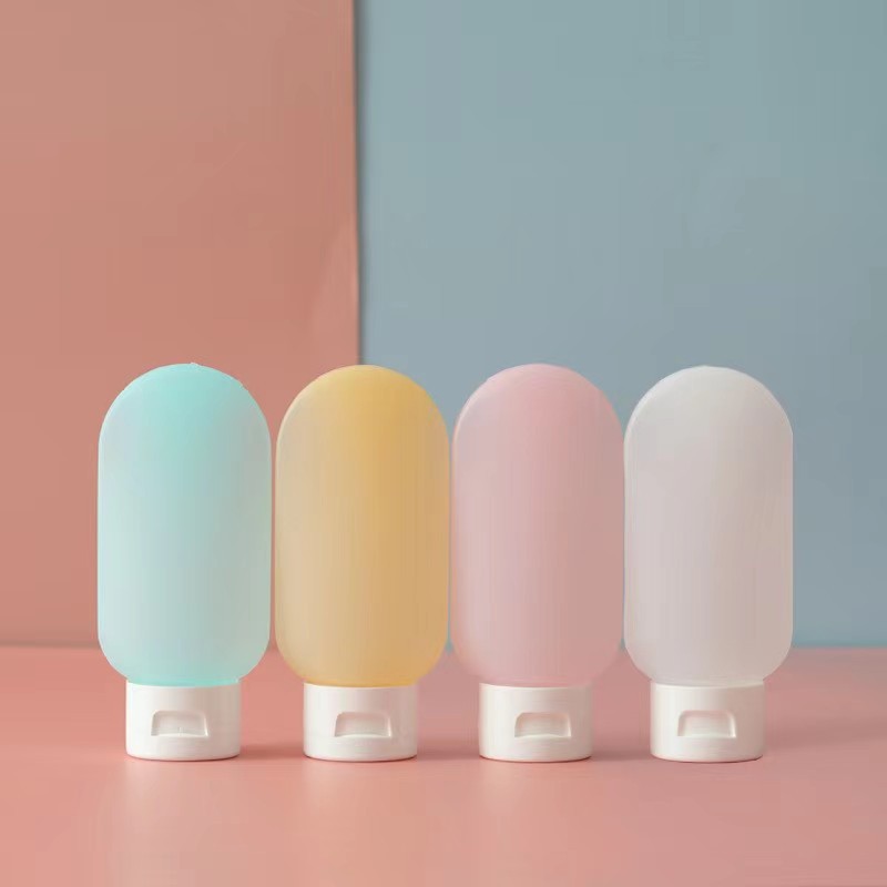 30 60 100ml PE翻盖便捷式新款小型旅行家用洗发水 沐浴露分装瓶