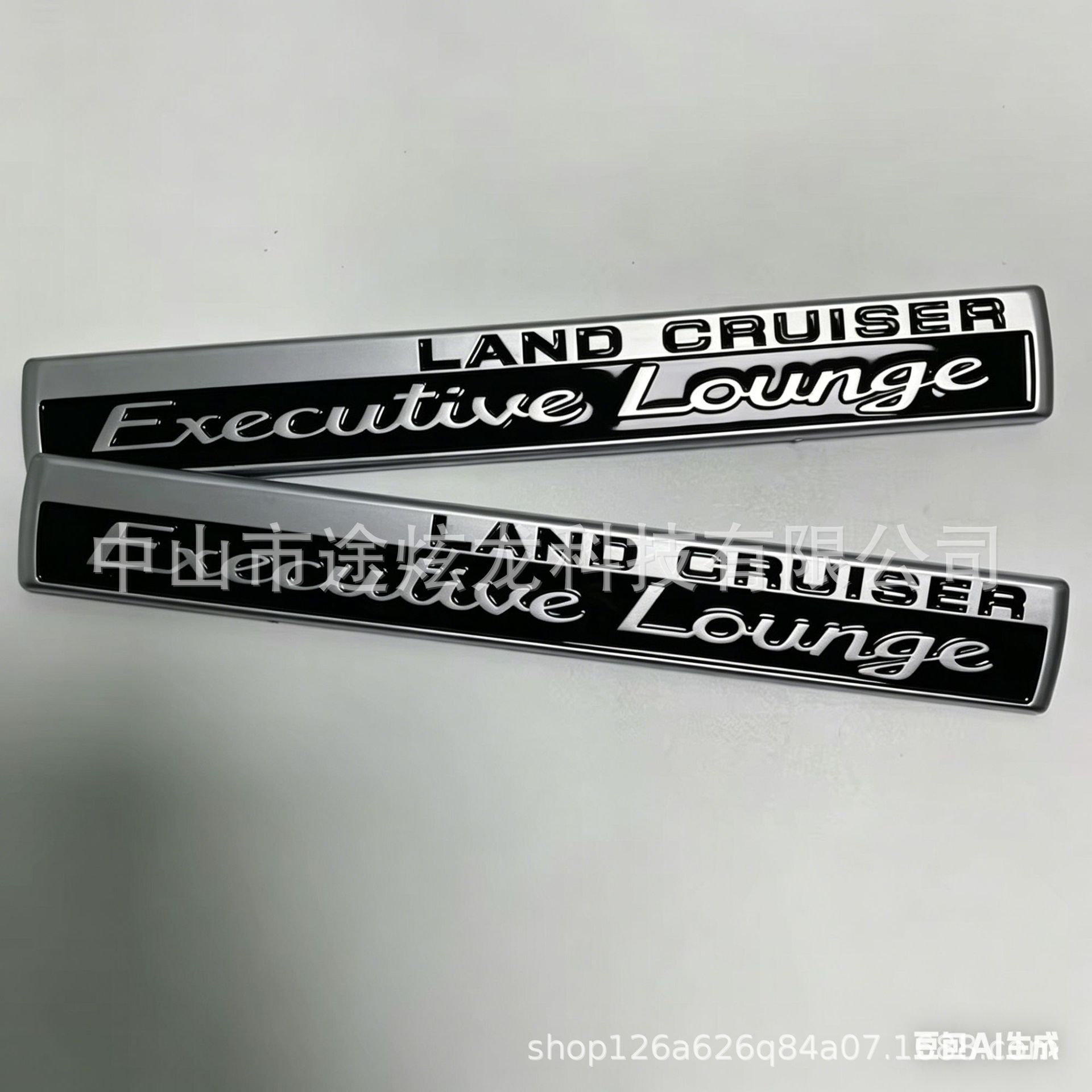 Suitable for Land Cruiser TOYOTA body side fender decals, 70th anniversary edition, Land Cruiser emblem, decorative stickers, modification