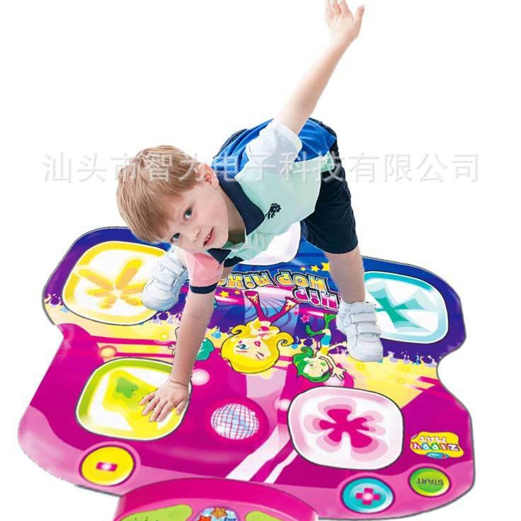 【An918】Children's Music Dance Mat, Multi-Functional Game Mat, Coordination and Sensory Training Indoor Sports Toy