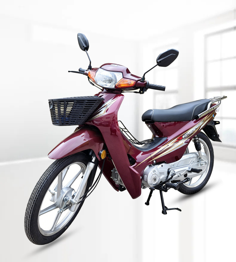 ZhuFeng brand curved beam scooter 48CC-110CC moped motorcycle for delivery
