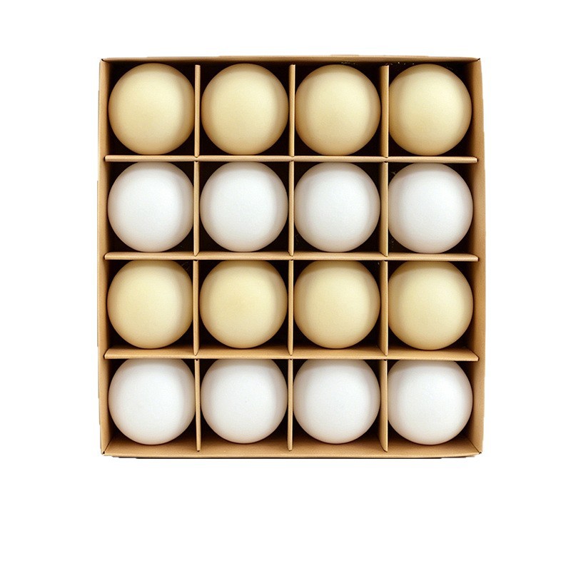 Bolas de Navidad flocadas 8CM / 16pcs flocadas bolas de Navidad decoraciones navideñas fábrica tienda directa Navidad