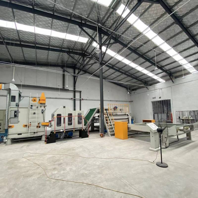 「厂家直销」全自动被褥生产线 化纤梳理装被套一体机 棉被生产线