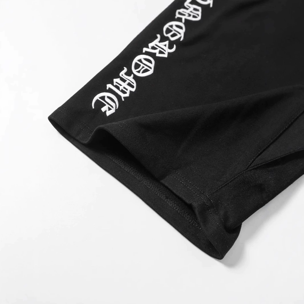 Chrome Hearts Chrome Hearts летние новые вышитые словом на санскрите шорты пять четвертей для мужчин и женщин оптом