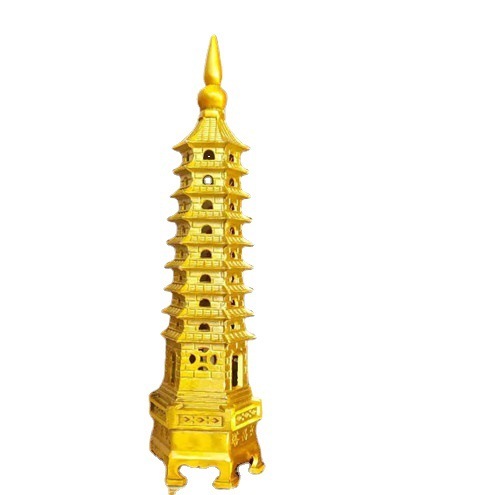 Manufacturer wholesale copper Wenchang Tower brass seven-story Wenchang Tower nine-story Wenchang Tower thirteen-story faucet Wenchang Tower ornaments