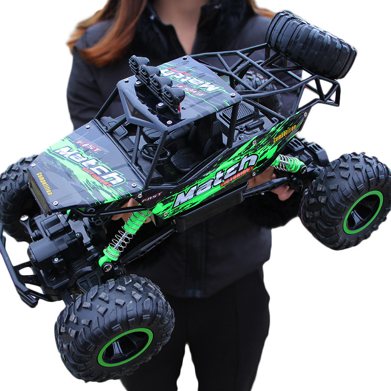 Cross-border Super Large Edition Remote Control Car Alloy Climbing Mountain Bigfoot Four-wheel Drive Remote Control Toy Model Off-road Vehicle Children
