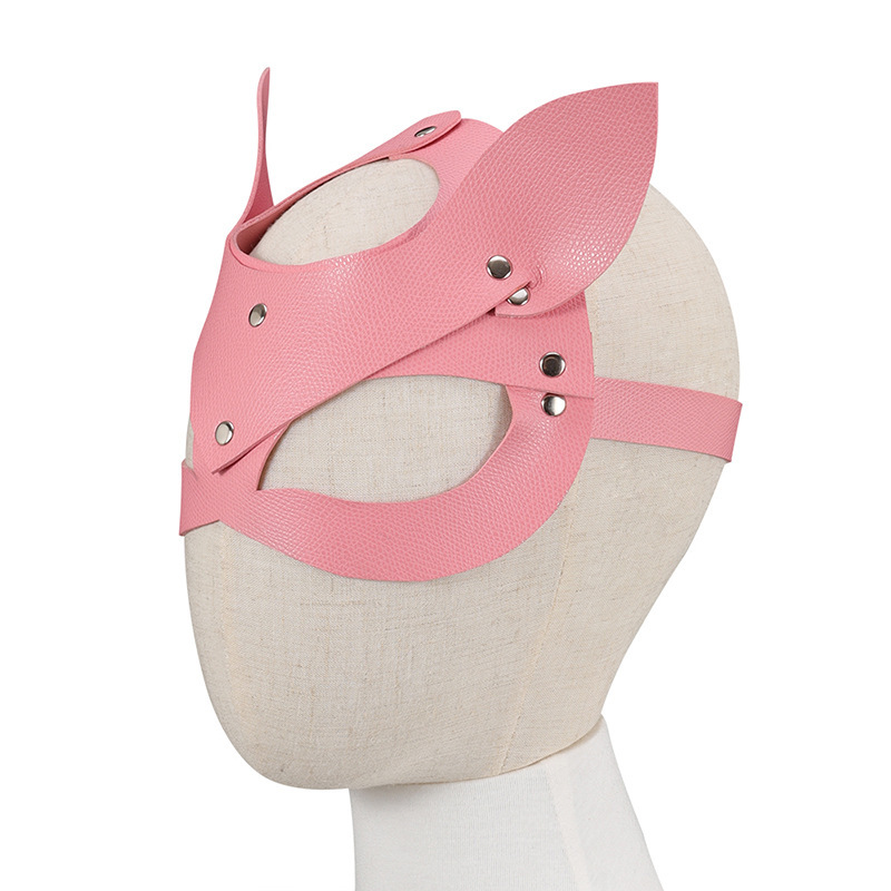 SM Erotic Hood Mask, Breathable Nylon Eye-Opening Design, Elastic Slip-On Adult Headgear — detail image 20