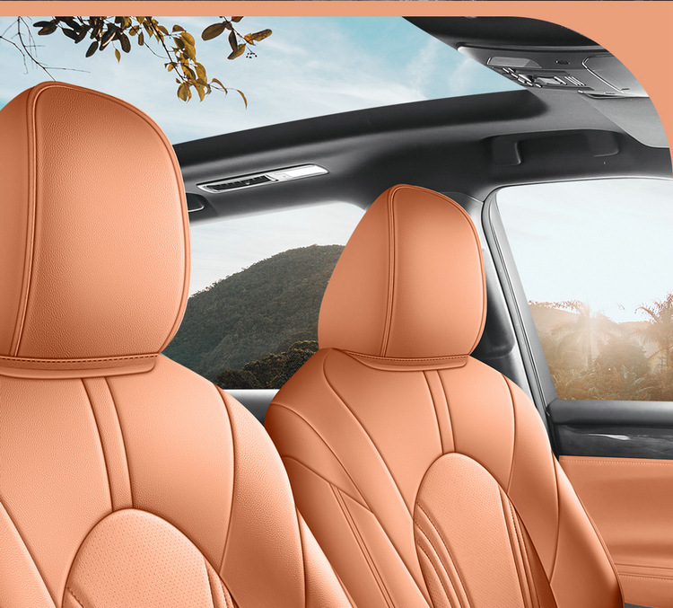 Car Seat Cushions Are Suitable for Toyota Crown Land Cruiser Leather Five-Seater and Seven-Seater Cars, and Are Universal Seat Cushion Covers for All Seasons