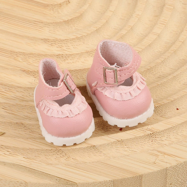 KD pink leather shoes