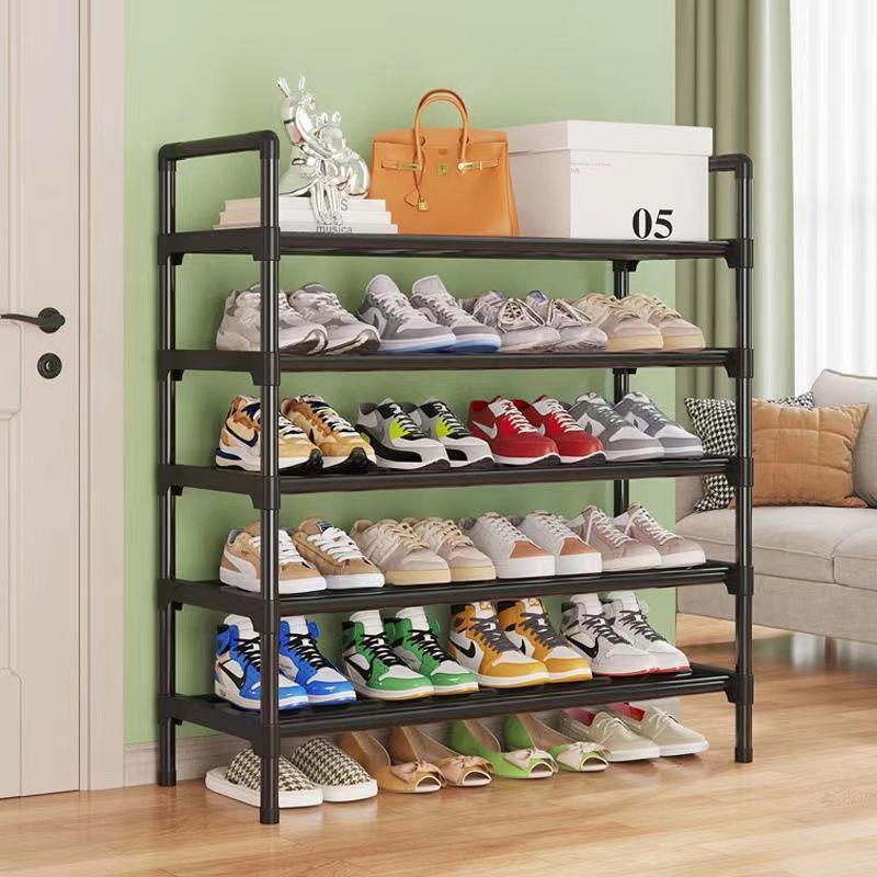 Simple Shoe Rack Dust-Proof Storage Anti-Rust Shoe Cabinet Dormitory Door Household Economical Small Shoe Rack Multi-Layer Storage Rack