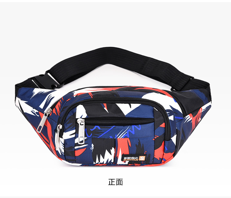 New men's and women's sports running crossbody waist bags, couple chest bags, men's cash register large-capacity mobile phone coin purses wholesale undefined