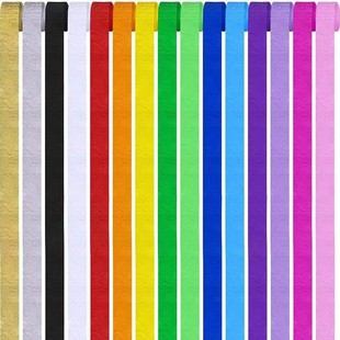 Color Crepe Paper Curl Paper Handmade Material Crepe Paper Flower Wrapping Paper Wedding Children's Birthday Arrangement Decoration