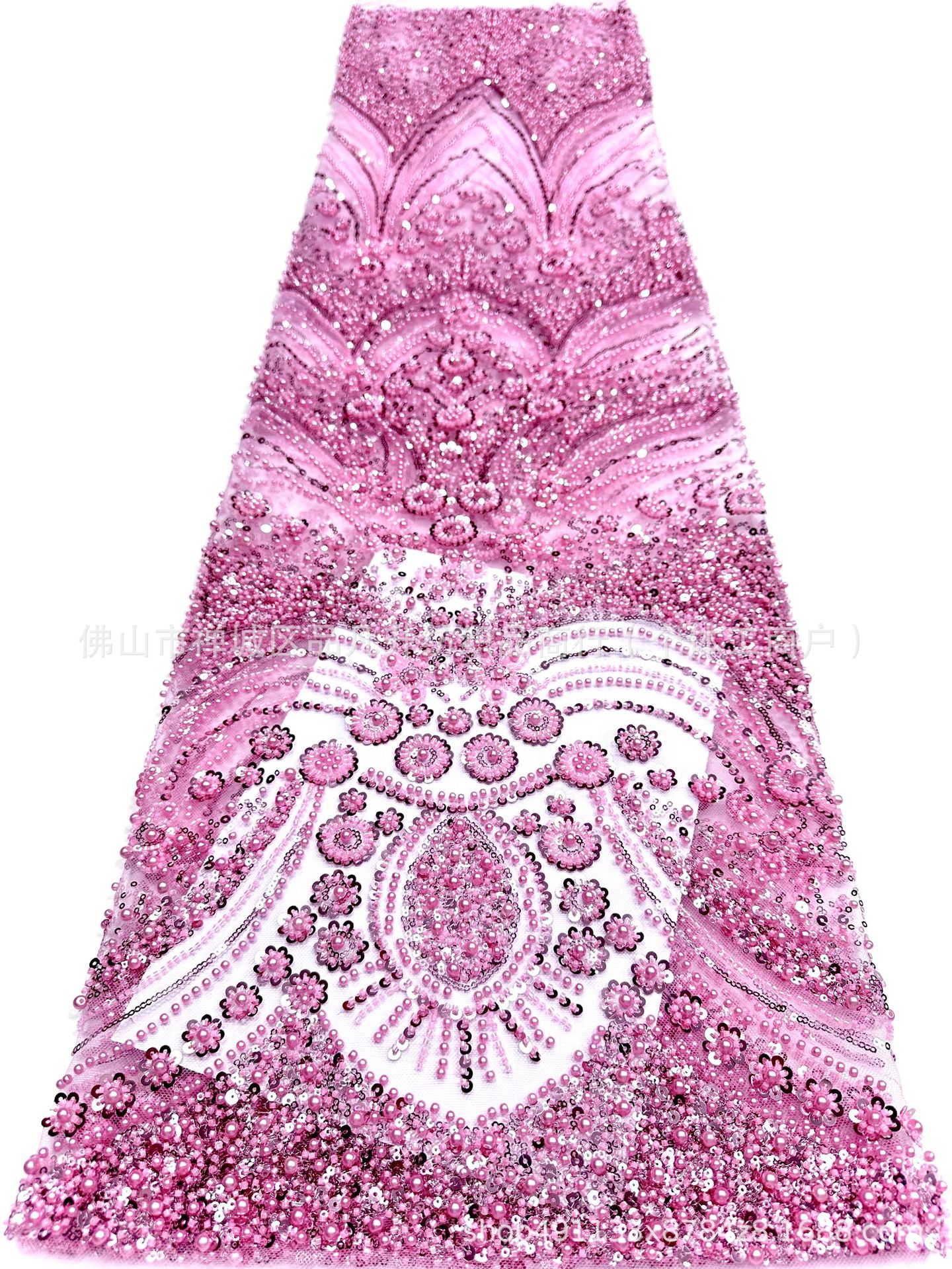 Nuevo vestido de novia de moda vestido de cena de moda tela de perlas brillante comercio exterior transfronterizo al por mayor