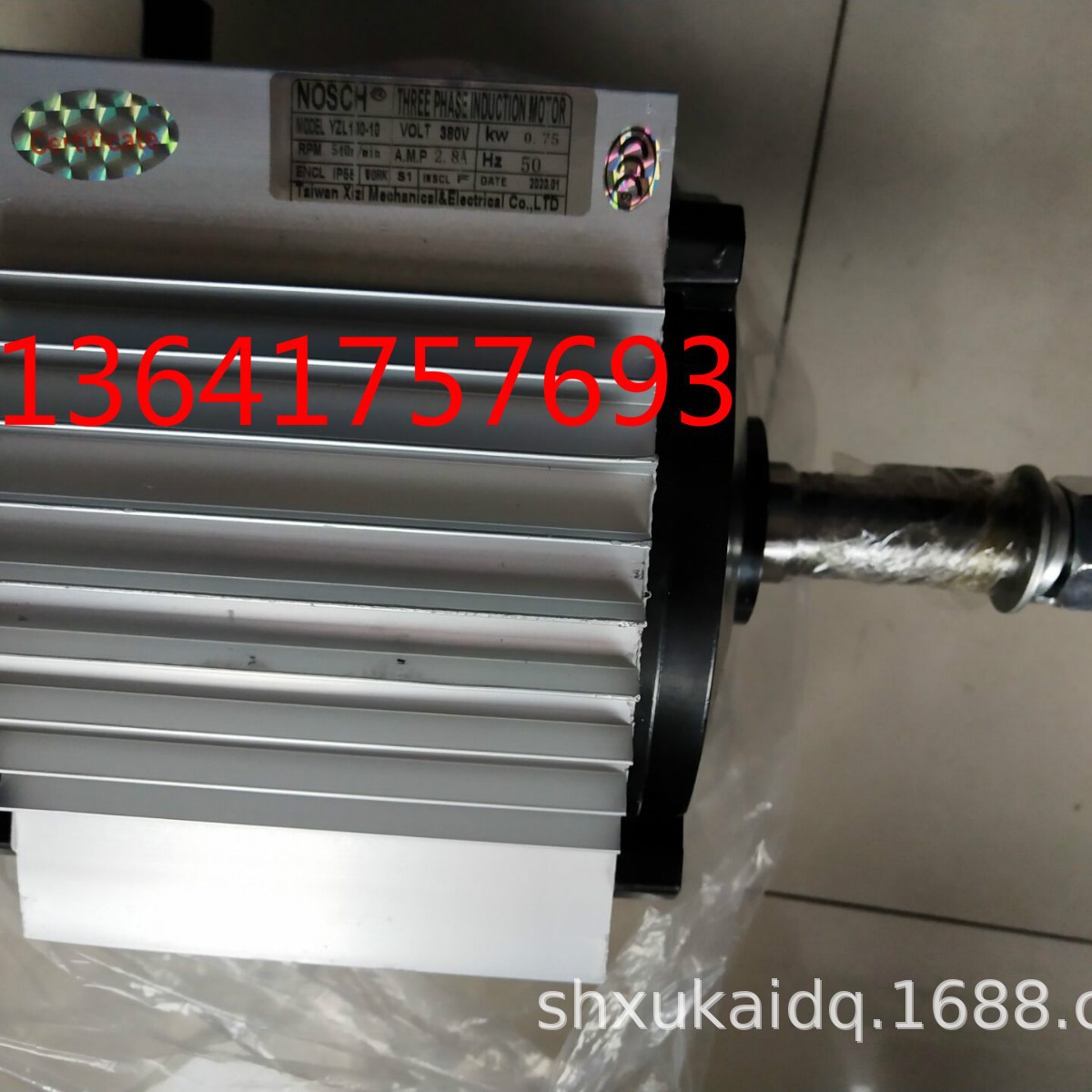 XIZI马达YZL100-10玻璃钢风扇电机YF90-4-1.1KW NOSCH电机