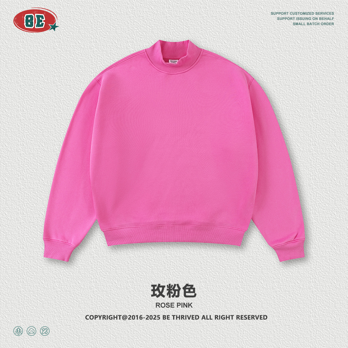 Be Hombres| 2025 invierno marca de moda americana de color sólido con camiseta encapuchada de lana suelta pantalones cortos trajes deportivos para hombres image 9