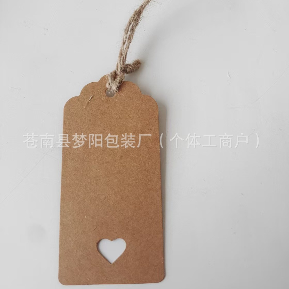 现货镂空爱心空白牛皮纸装饰品烘焙包装吊牌留言卡许愿卡DIY标签