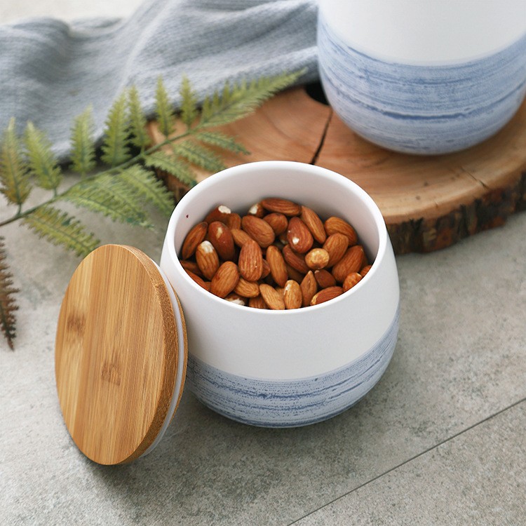 Transfronterizos para el sello de cerámica de grado alimenticio europeo y americano al por mayor verduras encurtidas de gran capacidad de cocina de almacenamiento de cerámica image 3