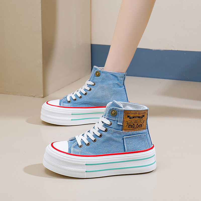 2024 herbst Neue Koreanische Leinwand Studenten Tragen Dicken sohlen Casual Ins Trendy Board Weibliche Schuhe BR616_voghion.com