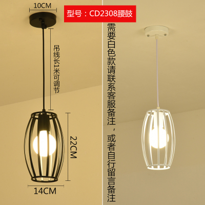 Lámpara de comedor de tres cabezas creativa lámpara de mesa de comedor personalizada moderna minimalista nórdica pequeña lámpara de pasillo de barra de estilo industrial