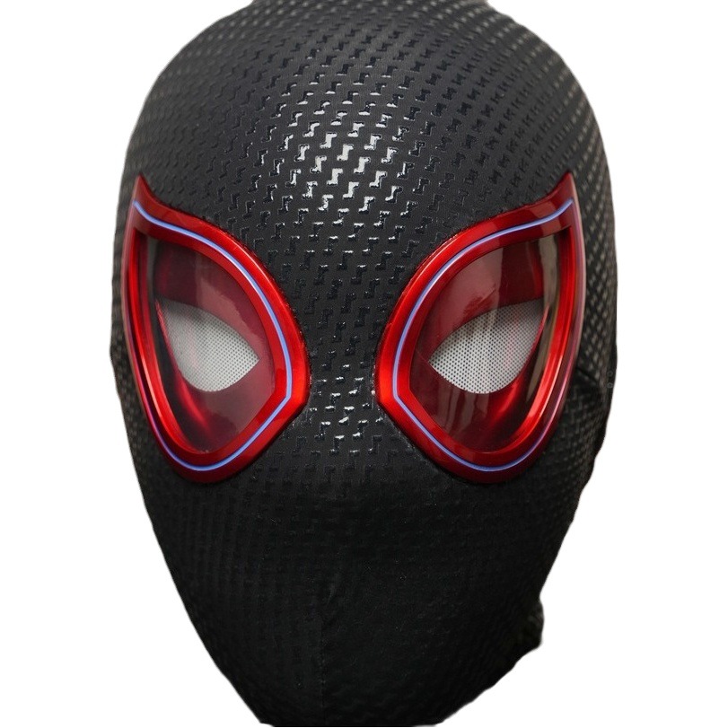 Transfronteriza Amazon millas Spider-Man Hood ojo eléctrico móvil universo vertical parpadeo máscara