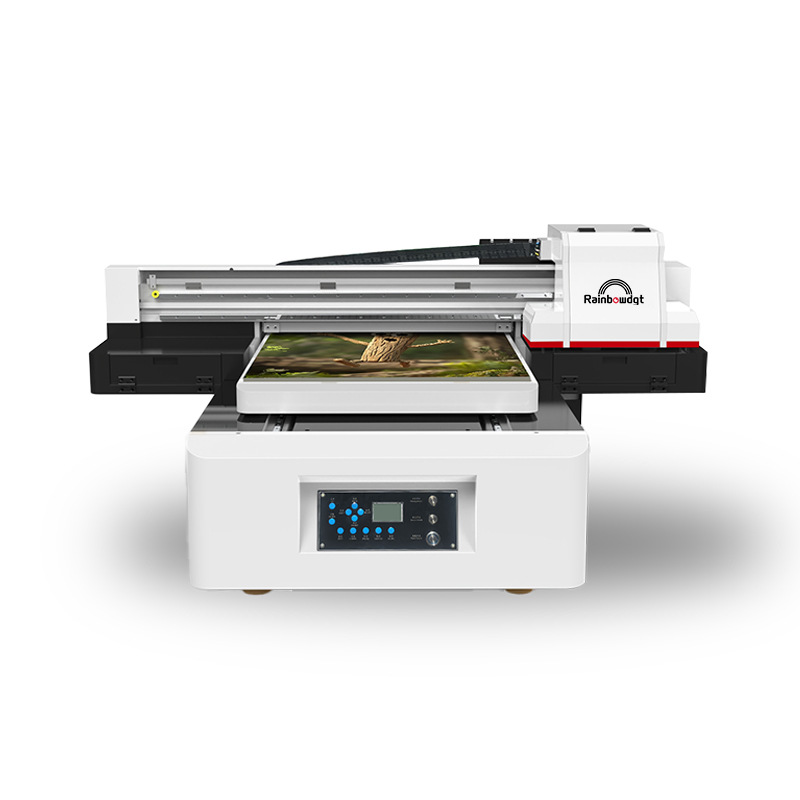 6090uv打印机小型平板水晶标手机壳亚克力打印机创业数码uv印刷机