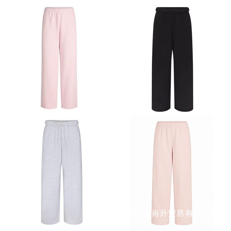 Skims Sweatpants Cotton Fleece Series Classic Straight-Leg Pants Long Pants Sports Loose Casual Hooded Wholesale Skims Sweatpants Cotton Fleece Series Classic Straight-Leg Pants Long Pants Sports Loose Casual Hooded Wholesale