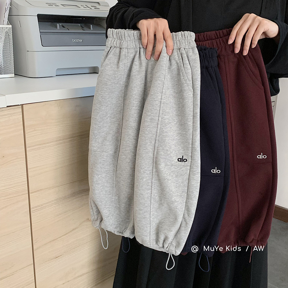 木野秋季新品卫裤湖州织里童装男女童韩版休闲裤百搭长裤儿童服饰