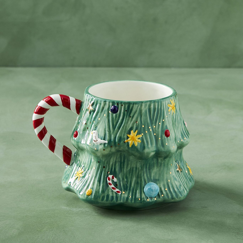 Title 4, Minimalist Ceramic Christmas Mugs for festive e...