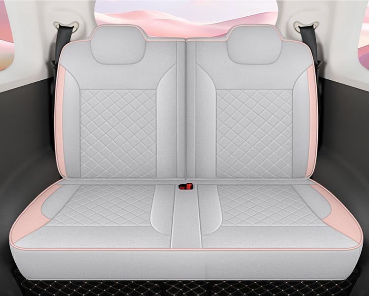Changan Lumin Waxy Corn Cotton Linen Linen Seat Cover Four-Season Universal Car Seat Cushion Fully Surrounded Breathable Seat Cushion